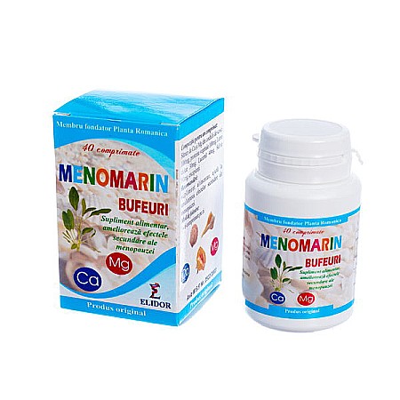 Menopauza si Premenopauza - Menomarin Bufeuri, 40 comprimate - Elidor