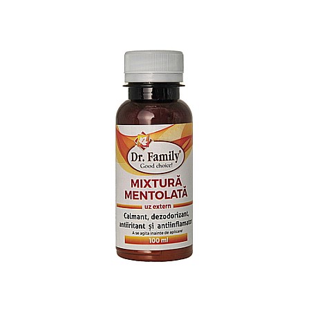 Alergii - Mixtura mentolata, 100 ml - Dr. Family