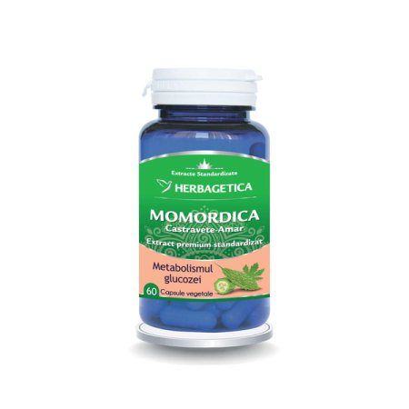 Metabolism - Momordica Extract Castravete Amar, 60 capsule - Herbagetica