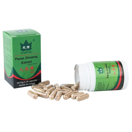 Panax Ginseng, 30 capsule - Yong Kang International China [1]
