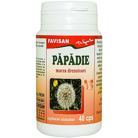 Tract Urinar - Papadie, 40 capsule - Favisan