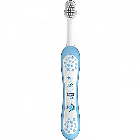 Periute de Dinti pentru Copii - Periuta de dinti Blue (+6 Luni) - 06958-7 - Chicco