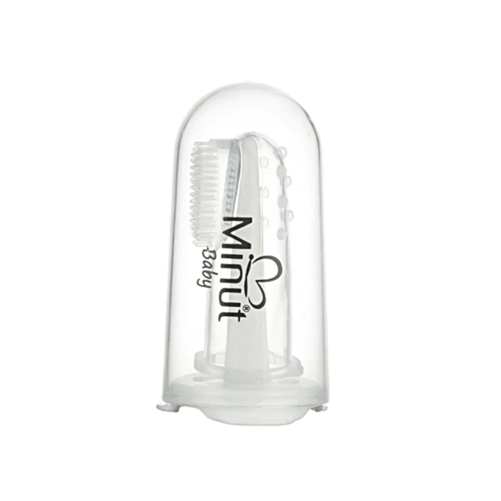 Periuta de dinti pentru deget din silicon (+3 Luni) - Minut Baby [3]