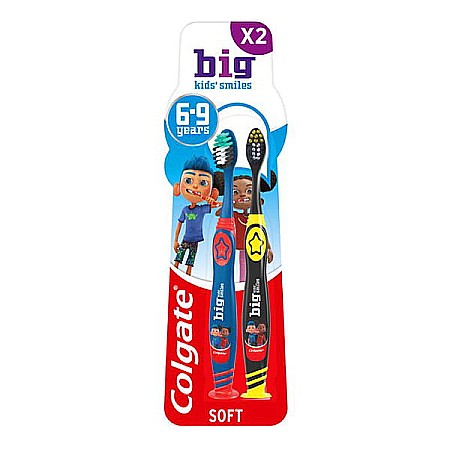 Periute de Dinti - Periuta Kids - Smiles (6-9 ani) Pachet 2 bucati - Colgate