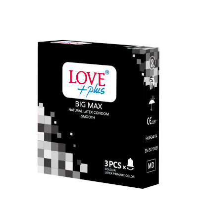 Prezervative - Prezervative Big Max, 3 Bucati - Love Plus
