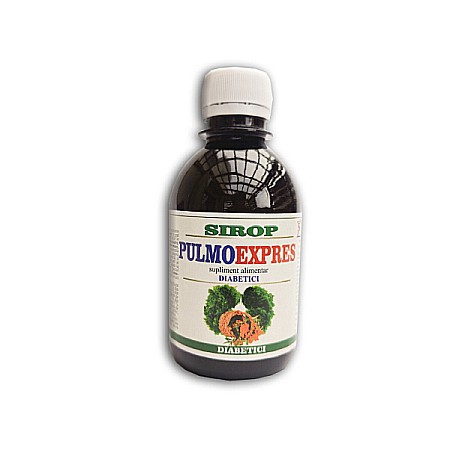Siropuri de Tuse - Sirop Pulmoexpres Diabetici, 200 ml - Elidor