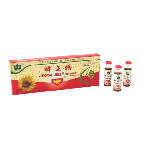 Lipsa Apetitului - Royal Jelly, 10 fiole - Yong Kang International China