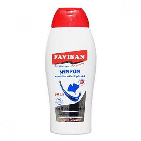 Sampon - Sampon contra caderii parului - Ginkgo Biloba, 250 ml - Favisan