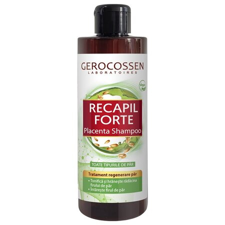 Ingrijire Par - Sampon cu placenta vegetala Recapil Forte, 400 ml, Gerocossen