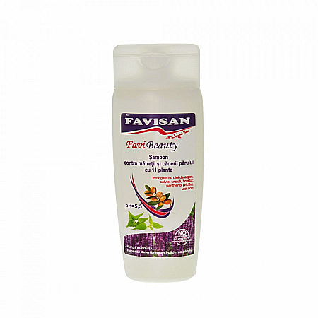 Sampon - Sampon antimatreata cu 11 plante Bio, 200 ml - Favisan