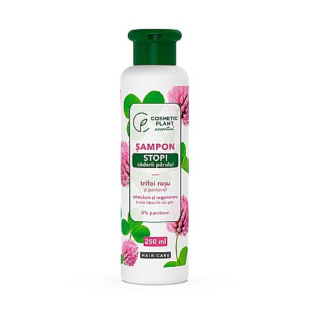Sampon - Sampon contra caderii parului cu trifoi rosu, 250 ml - Cosmetic Plant