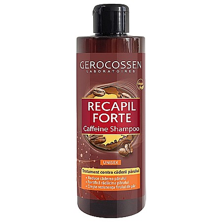 Sampon - Recapil Forte Sampon tratament Caffeine unisex, 400 ml - Gerocossen