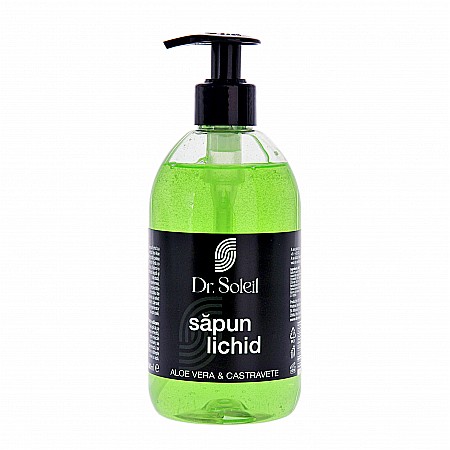 Sapun - Sapun lichid aloe si castravete, 500 ml - Dr. Soleil