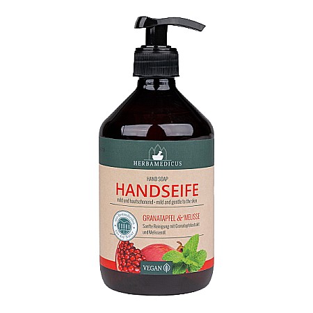 Sapun - Sapun lichid rodie si lamaita, 500 ml - Herbamedicus