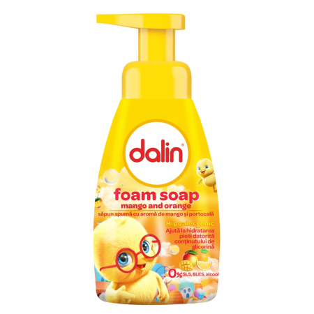 Ingrijire Copii - Sapun spuma cu mango, 200 ml - Dalin