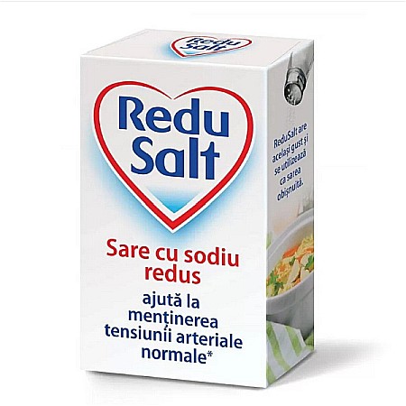 Condimente - Sare cu sodiu redus, 350 g - Redusalt