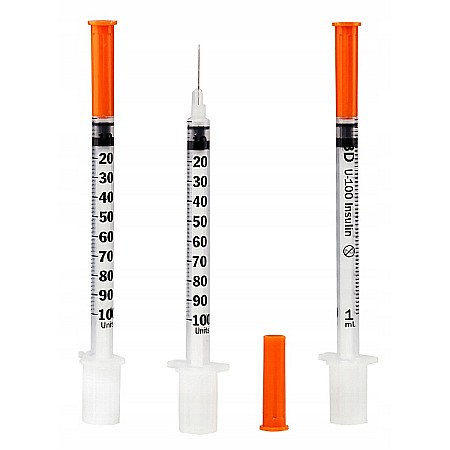 Seringi 1ml insulina cu ac fix G29 - Becton Dickinson [1]