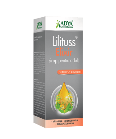 Siropuri de Tuse - Sirop Lilituss Elixir adulti, 200 ml - Adya