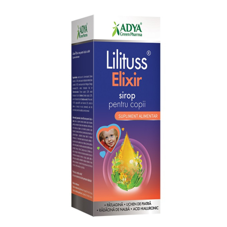 Siropuri de Tuse - Sirop Lilituss Elixir pentru copii, 180 ml - Adya