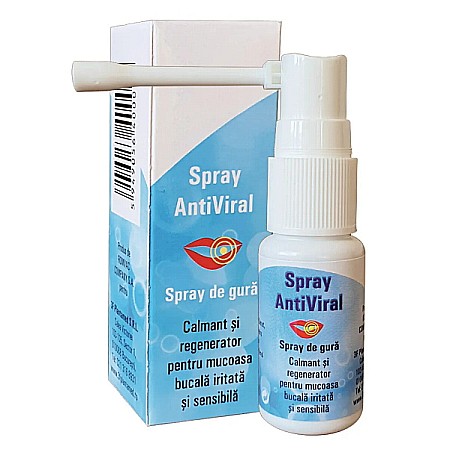 Ingrijire Personala - Spray Antiviral pentru Cavitatea Bucala, 15 ml – Plantamed