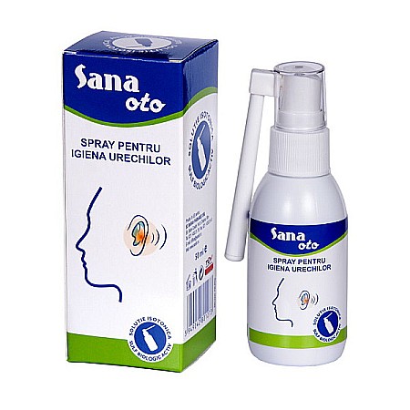 Ingrijire Urechi - Spray pentru igiena urechilor Oto Spray, 50 ml - Sana