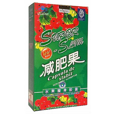 Controlul Greutatii - Pachet SuperSlim capsule de slabit, 30 capsule + 30 capsule - China Naturalia