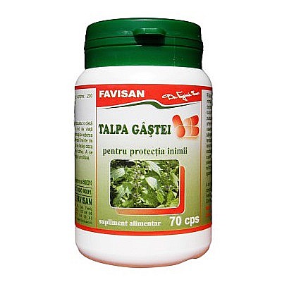 Cardiologie - Talpa Gastei, 70 capsule - Favisan