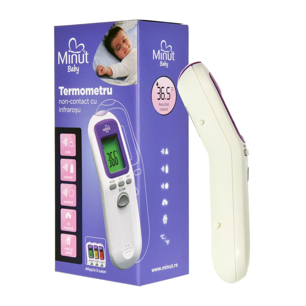 Termometru Digital Cu Infrarosu Non-contact - Minut Baby [2]