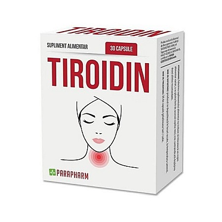 Sistem Endocrin - Tiroidin, 30 capsule - Parapharm