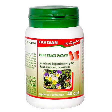Alergii - Trei Frati Patati, 40 capsule - Favisan