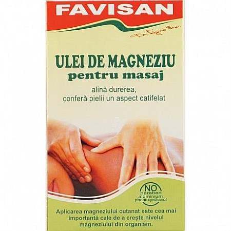 Ingrijire Corp - Ulei de Magneziu, 125 ml - Favisan