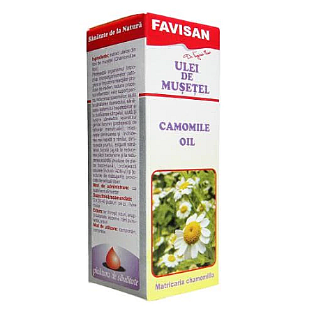 Digestie - Ulei Musetel, 30 ml - Favisan