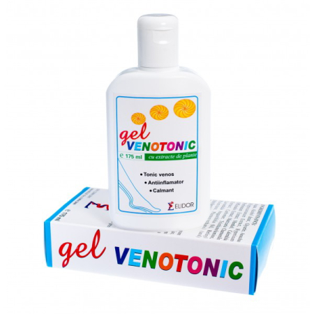 Creme - Venotonic Gel, Elidor, 175 ml