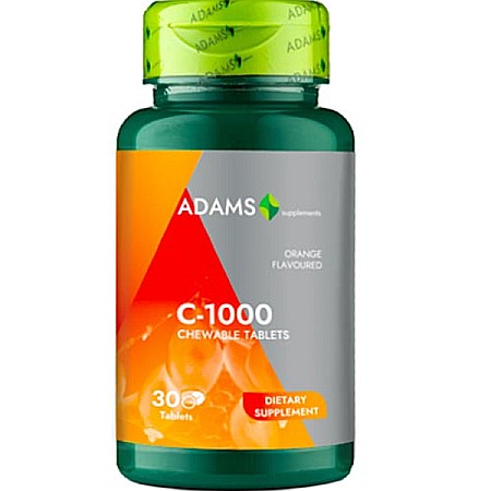 Anemii - Vitamina C 1000, 30 tablete - Adams