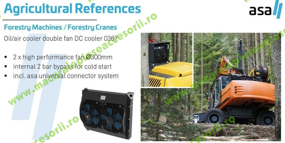 Racitor ulei hidraulic ASA 0367 AD02 24V DC [3]