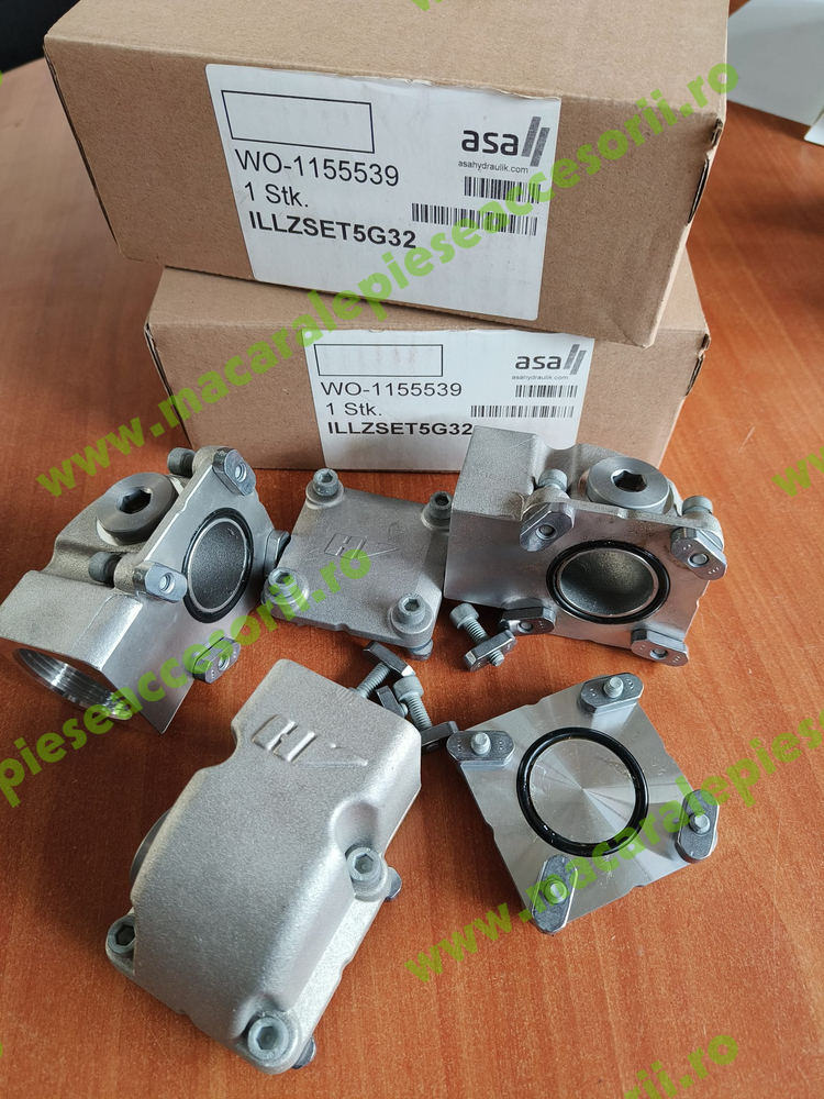 Set racorduri cu sina ASA TT Rail 1 1/4" ILLZSET5G32 [2]