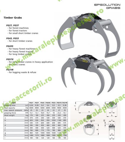 Graifer busteni Epsilon FG43S [2]