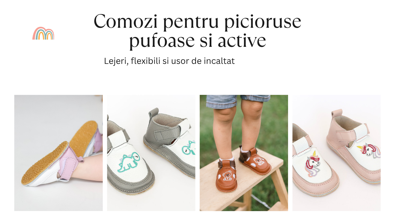 Cea mai comoda incaltaminte pentru gradinita