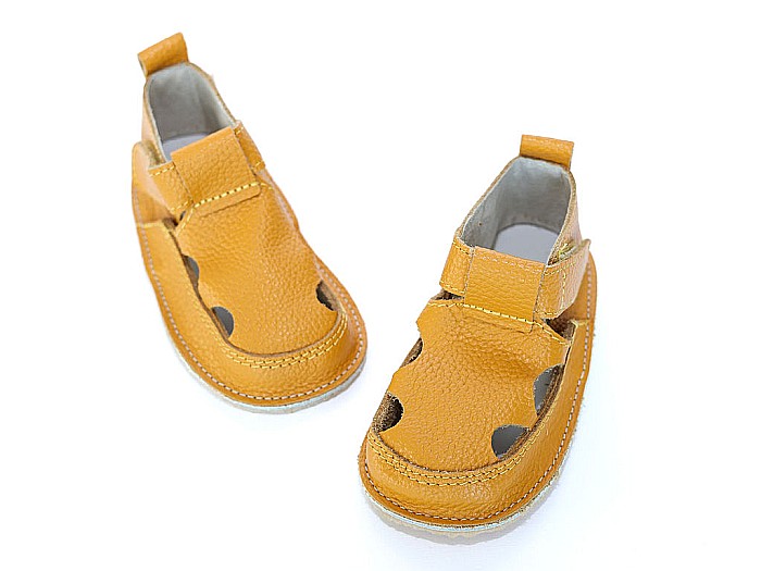 Sandale Mustar Uni [2]