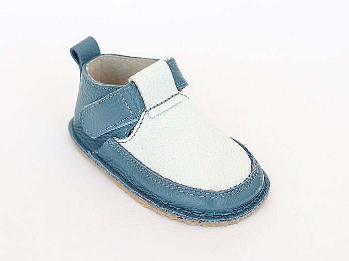 Pantofi Albastru cu Alb [3]