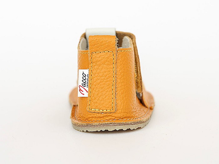 Pantofi Traditional Mustar cu alb [5]