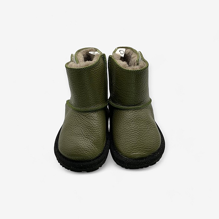 Cizme Copii Piele Naturala Army [2]