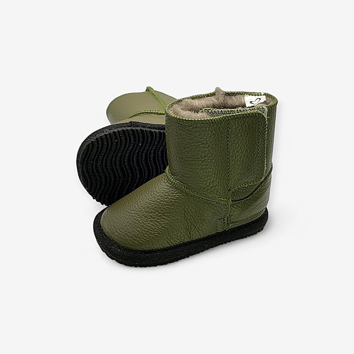 Cizme Copii Piele Naturala Army [4]