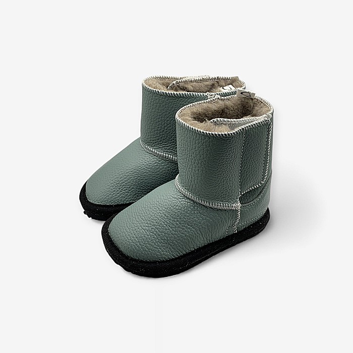 Cizme Copii Piele Naturala Mint [1]