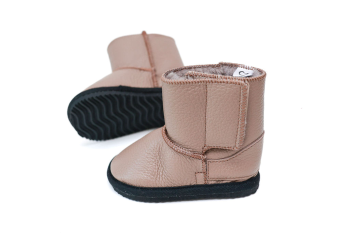 Cizme Copii Piele Naturala Warm Brown [6]