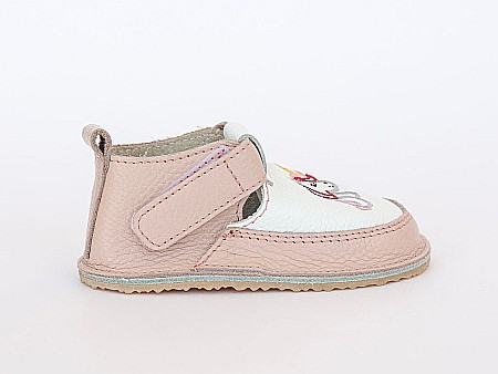 Pantofi Roz Pal cu Alb si Unicorn - Încălțăminte Copii Macco [3]