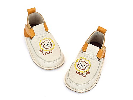 Pantofi Mustar cu alb si Leu - Încălțăminte Copii Macco [1]