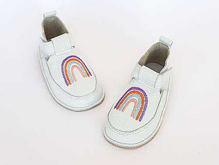 Pantofi Curcubeu alb Uni - Детская Обувь Macco [1]