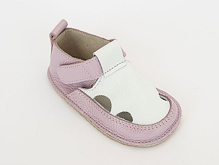 Sandale Mov cu Alb - Детская Обувь Macco [2]