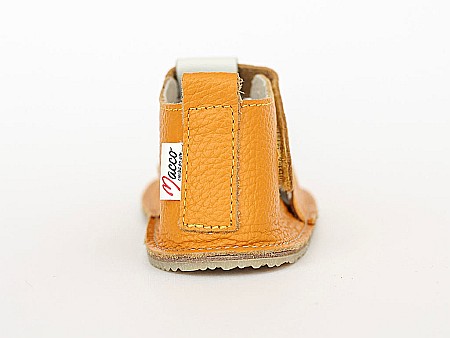 Pantofi Traditional Mustar cu alb - Детская Обувь Macco [4]